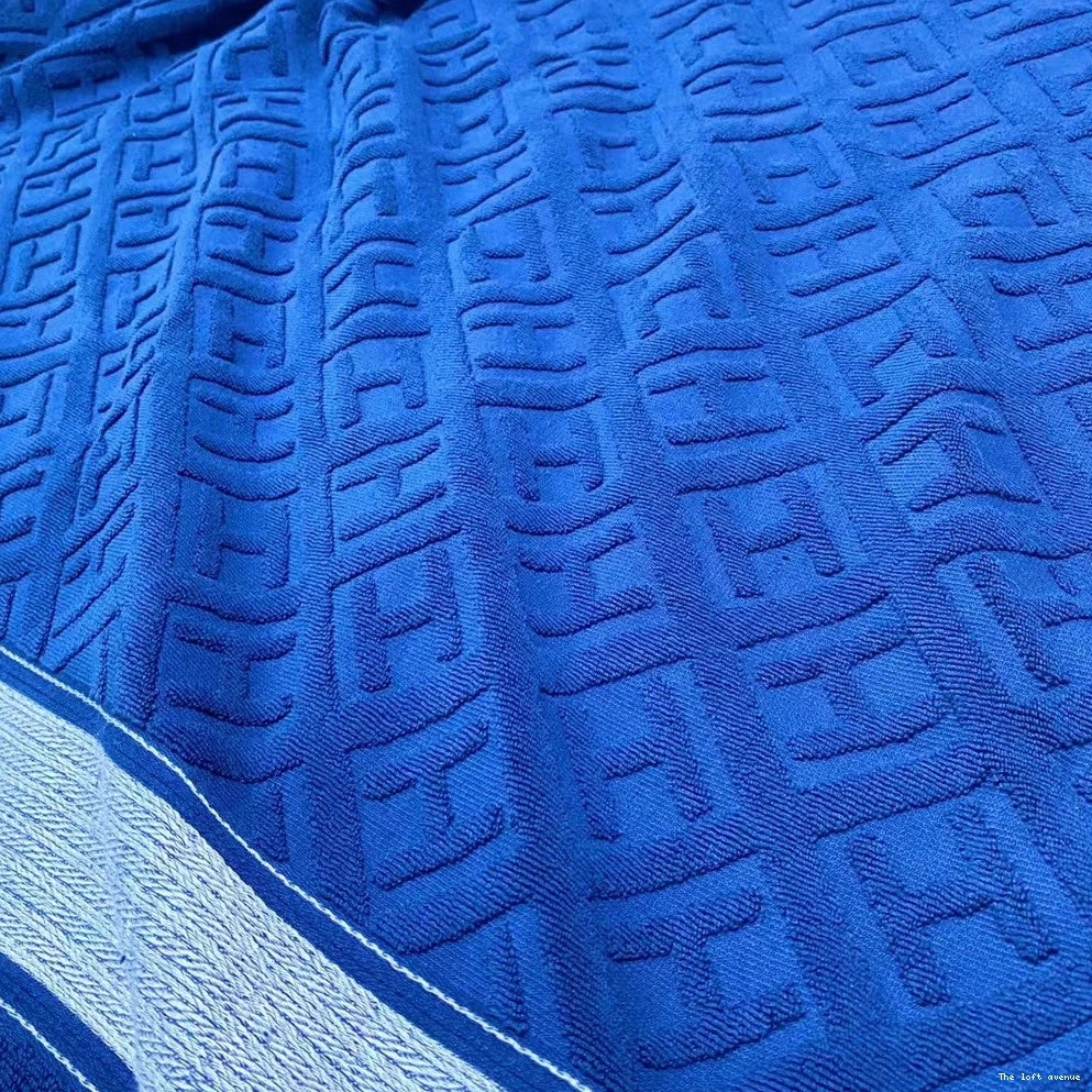CUSTOM BEACH TOWEL HERMES 0804
